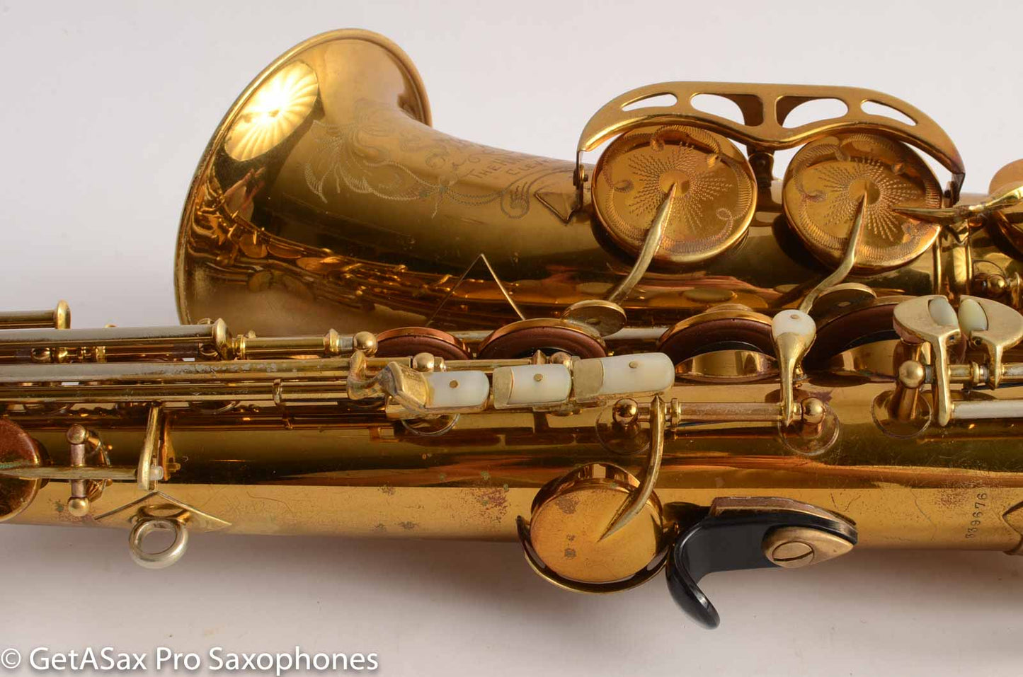 King Super 20 Alto Saxophone Full Pearls Series II Orig. Lacquer Exceptional Player! 339676