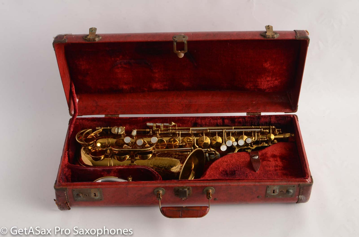 King Super 20 Alto Saxophone Full Pearls Series II Orig. Lacquer Exceptional Player! 339676