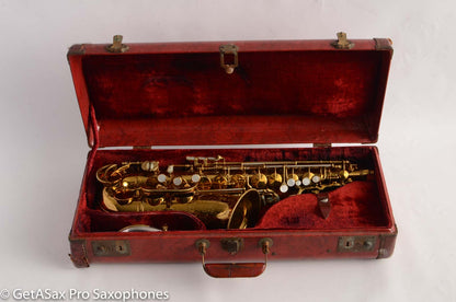 King Super 20 Alto Saxophone Full Pearls Series II Orig. Lacquer Exceptional Player! 339676