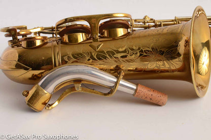 King Super 20 Alto Saxophone Full Pearls Series II Orig. Lacquer Exceptional Player! 339676