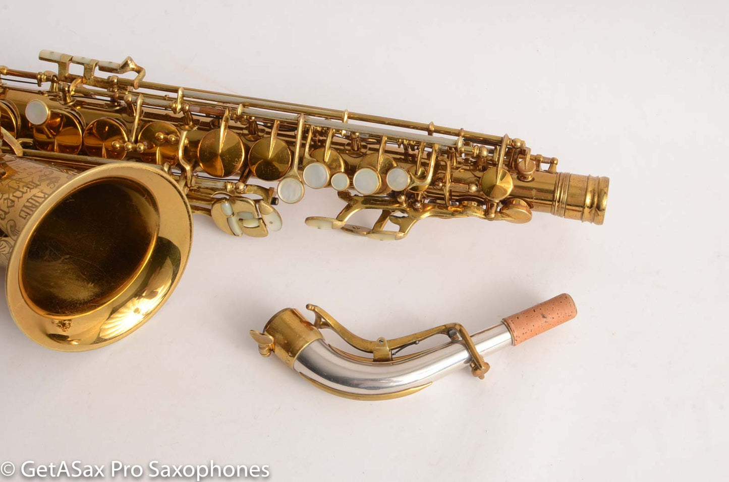 King Super 20 Alto Saxophone Full Pearls Series II Orig. Lacquer Exceptional Player! 339676