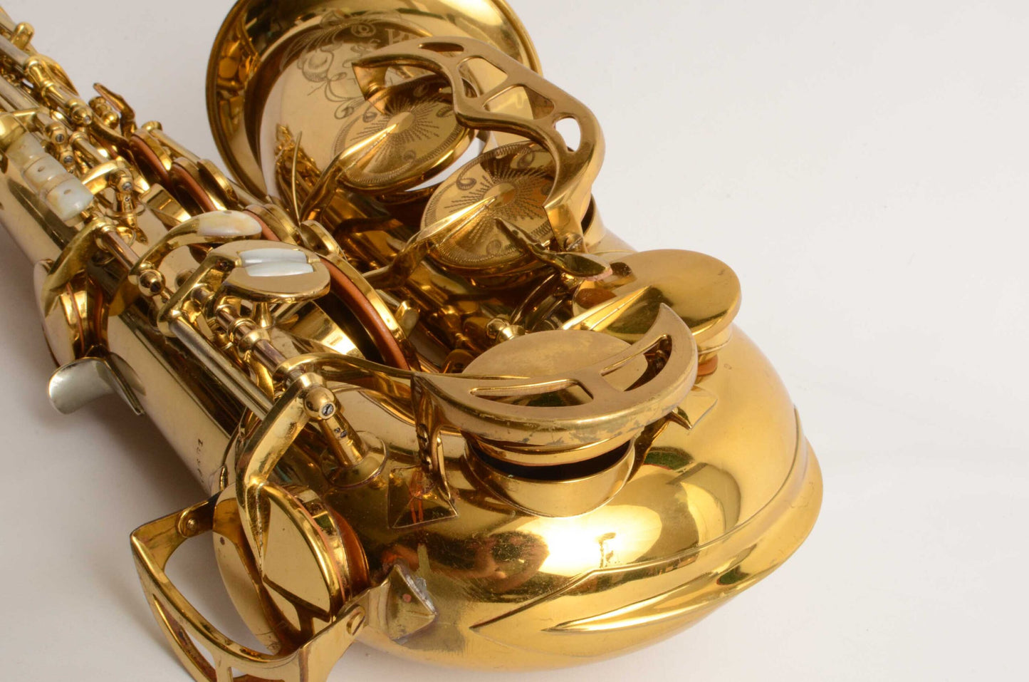 King Super 20 Alto Full Pearls Original Lacquer Fresh Matt Stohrer Overhaul 339681