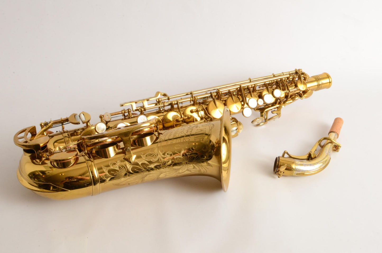 King Super 20 Alto Full Pearls Original Lacquer Fresh Matt Stohrer Overhaul 339681