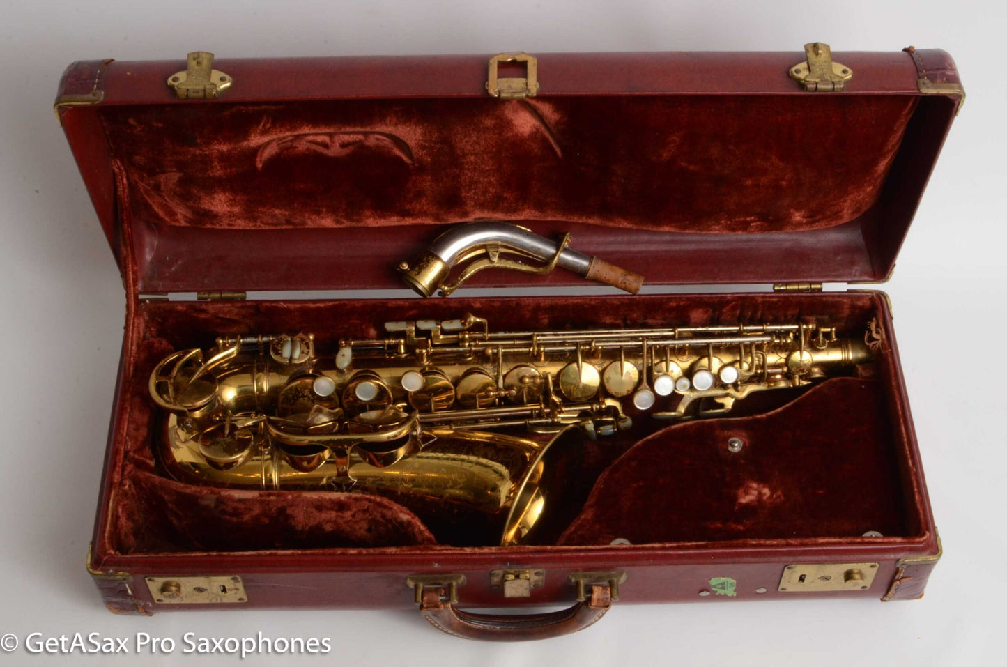 King Super 20 Alto 1954 Full Pearls Relacquer 340636