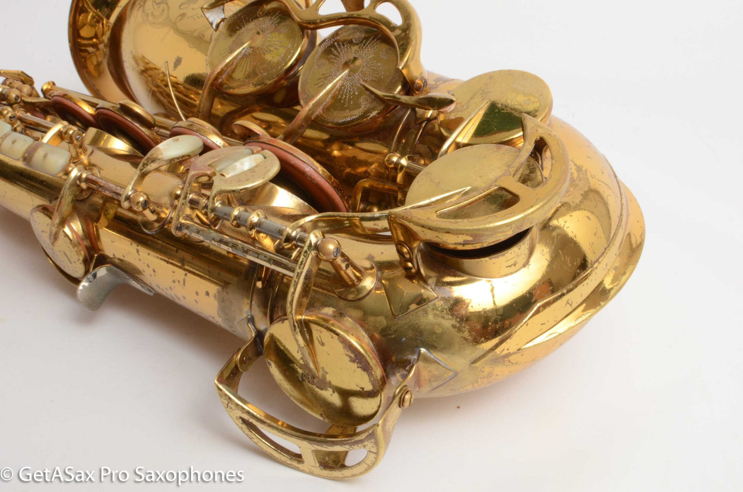 King Super 20 Alto 1954 Full Pearls Relacquer 340636