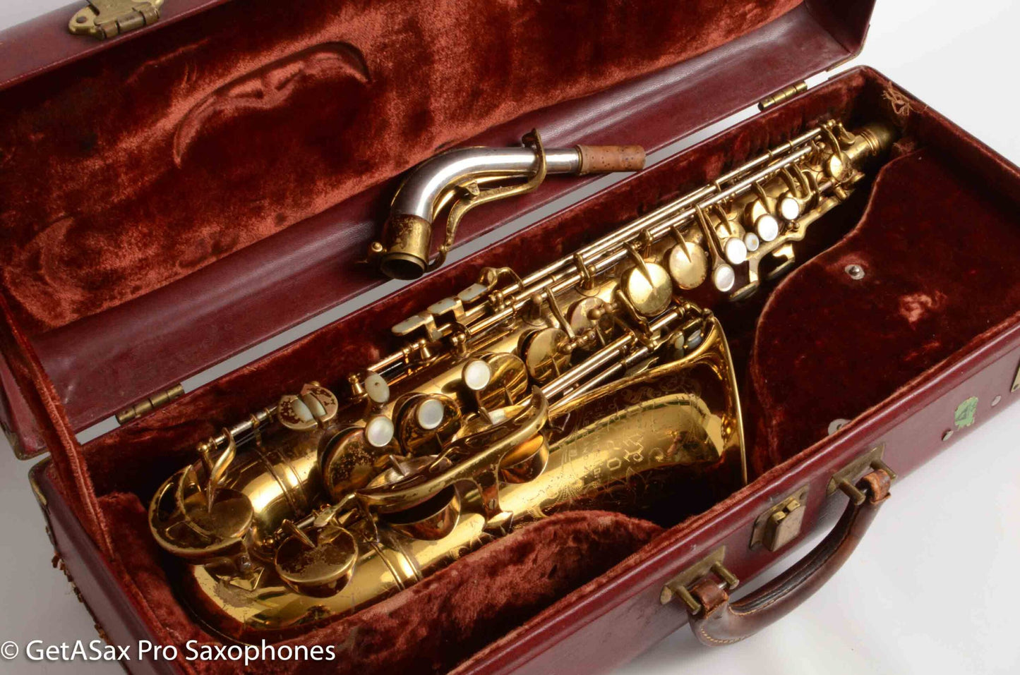 King Super 20 Alto 1954 Full Pearls Relacquer 340636