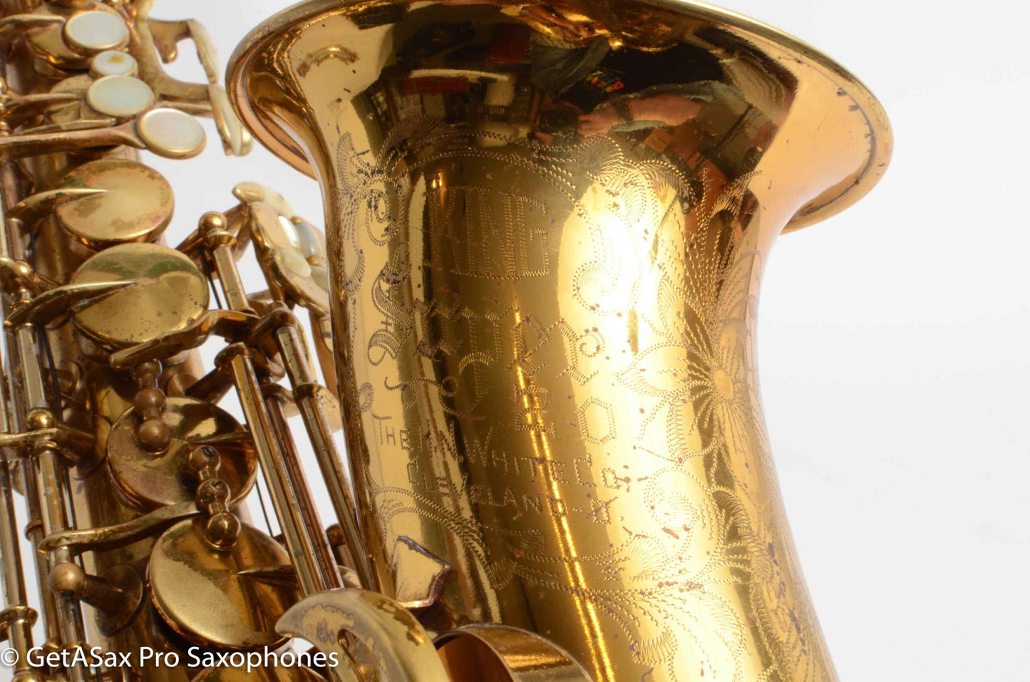 King Super 20 Alto 1954 Full Pearls Relacquer 340636