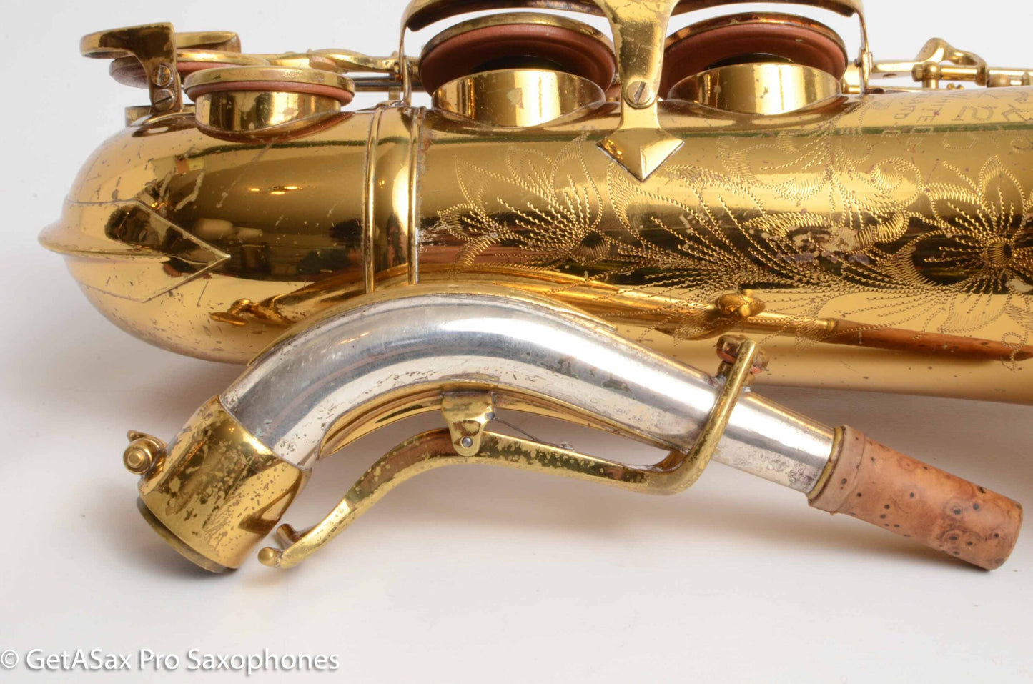 King Super 20 Alto 1954 Full Pearls Relacquer 340636