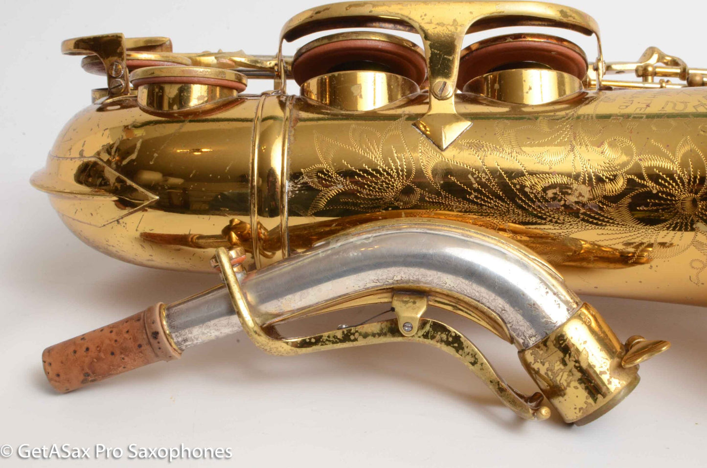 King Super 20 Alto 1954 Full Pearls Relacquer 340636