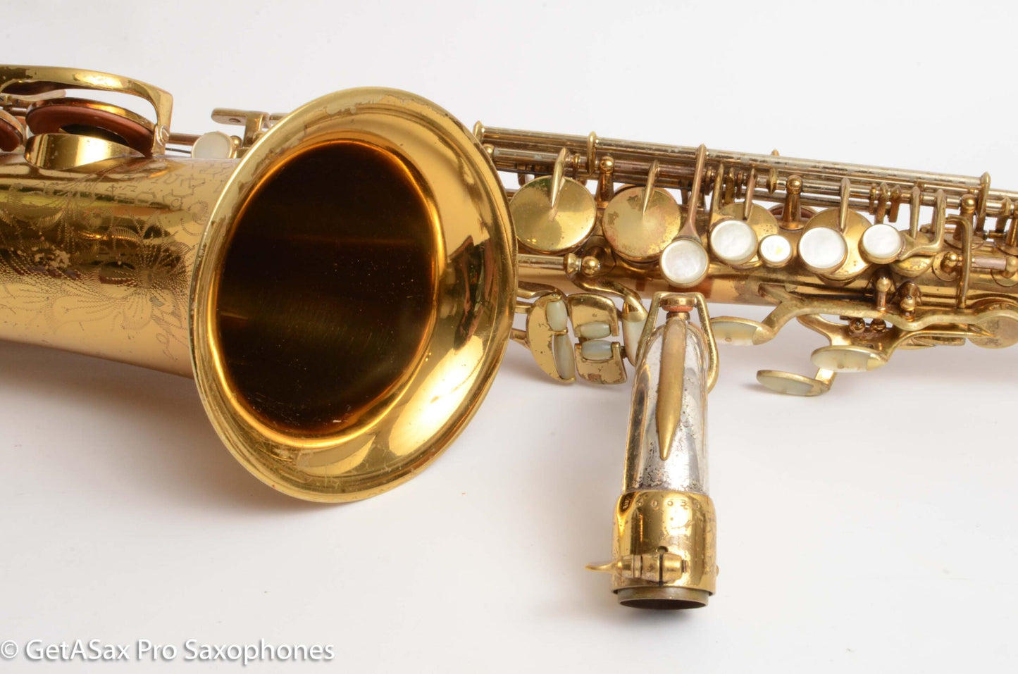 King Super 20 Alto 1954 Full Pearls Relacquer 340636