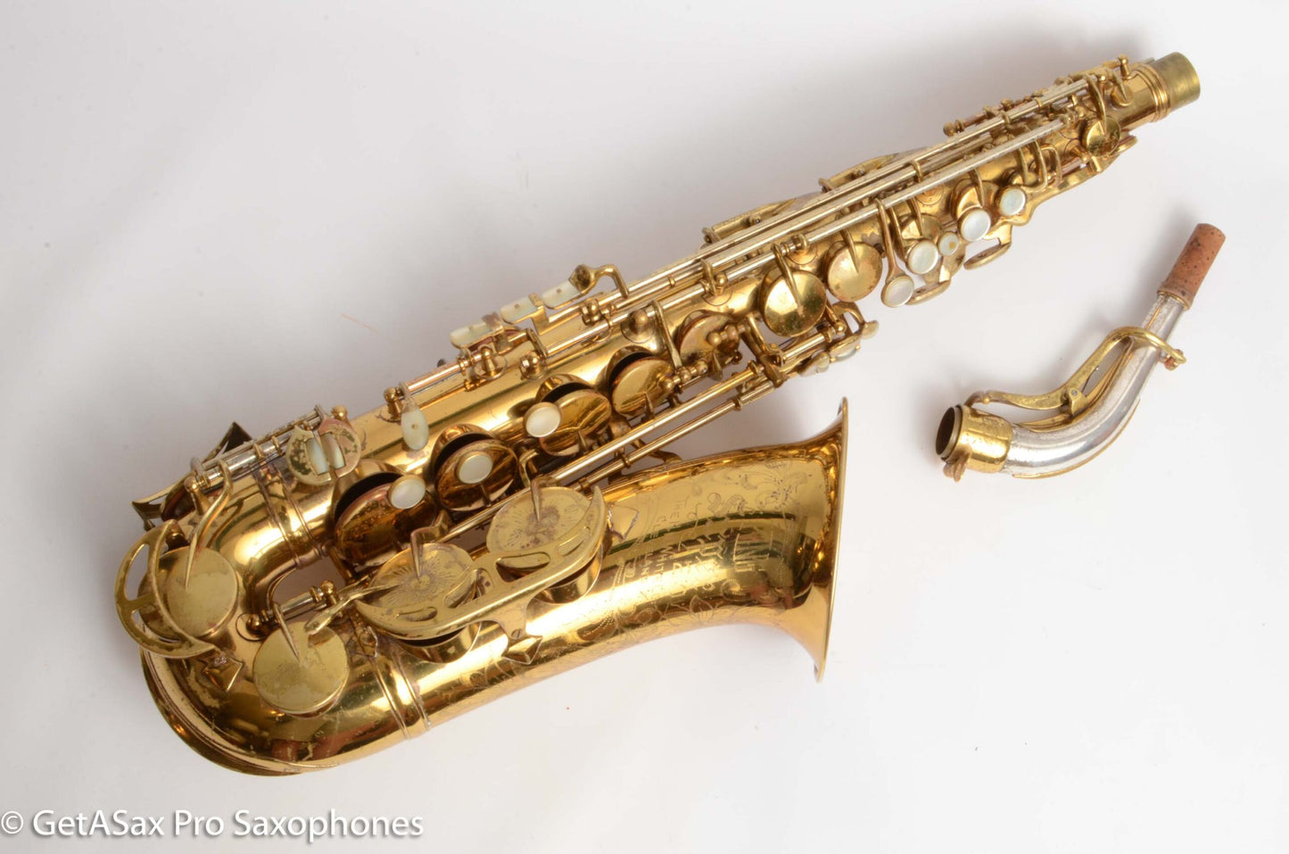 King Super 20 Alto 1954 Full Pearls Relacquer 340636