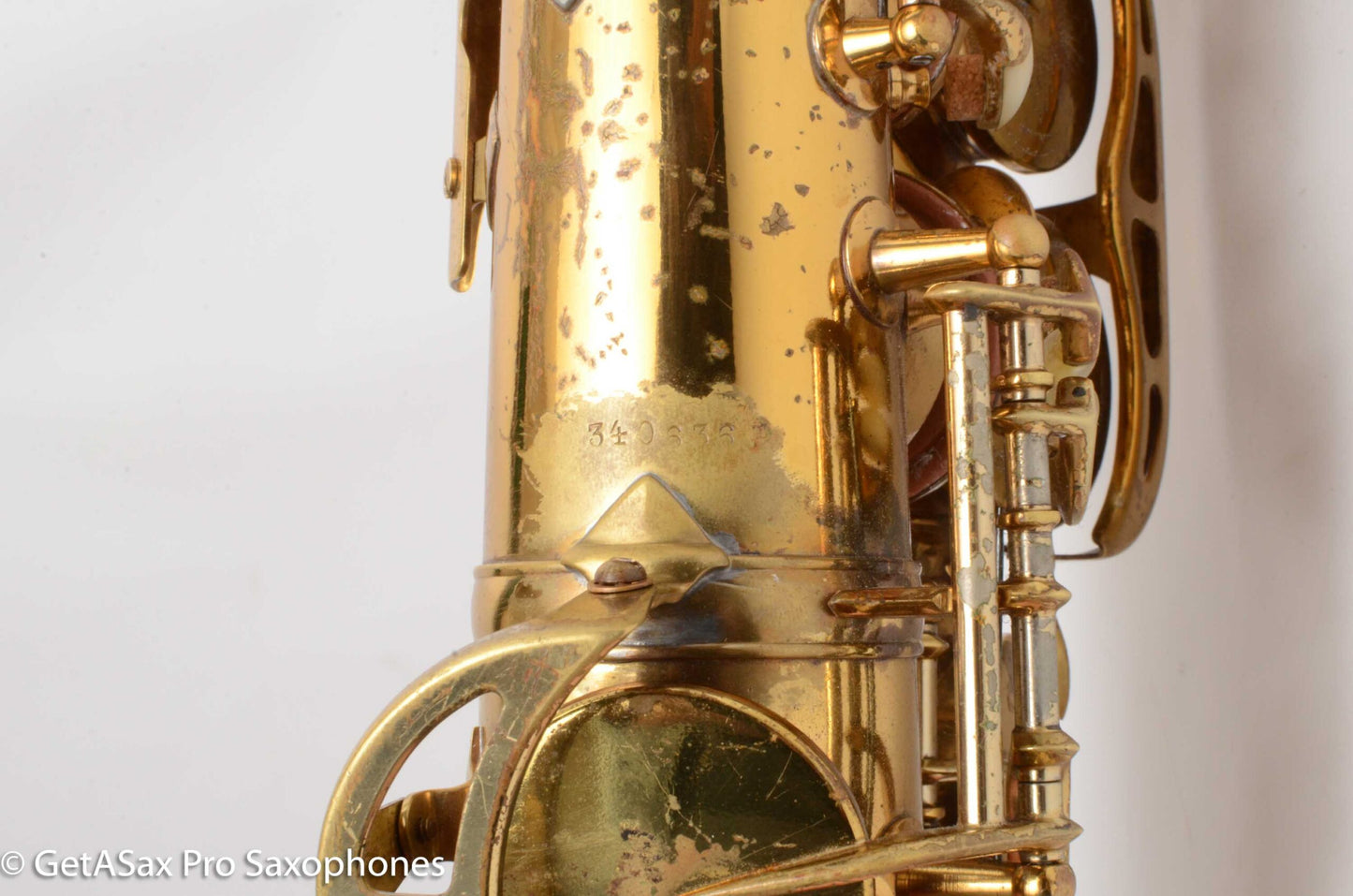 King Super 20 Alto 1954 Full Pearls Relacquer 340636