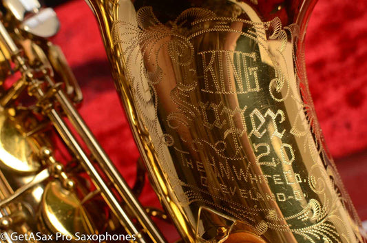 King Super 20 Alto Saxophone 346986