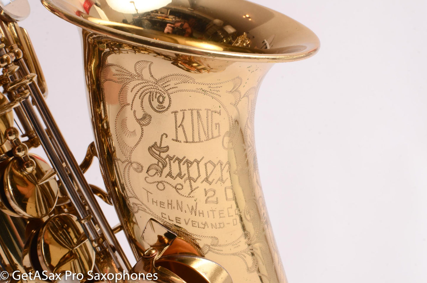 King Super 20 Alto Series III Original Lacquer Very Good Condition Overhauled! 376523