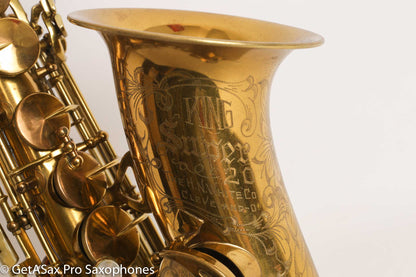 King Super 20 Alto Full Pearls Original Lacquer Gorgeous