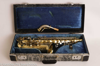 King Super 20 Alto Saxophone Original Lacquer Fresh Overhaul 362420