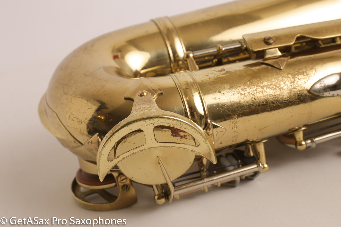 King Super 20 Alto Saxophone Original Lacquer Fresh Overhaul 362420
