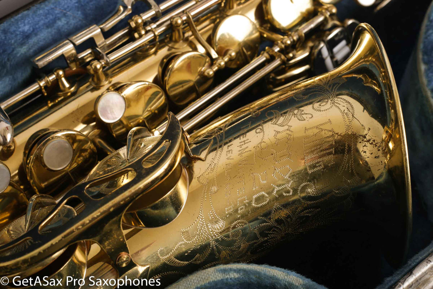 King Super 20 Alto Saxophone Original Lacquer Fresh Overhaul 362420