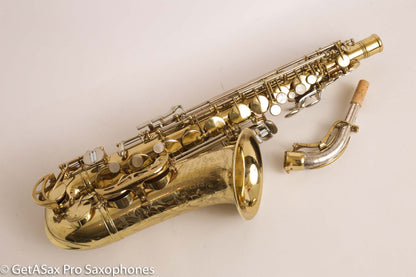 King Super 20 Alto Saxophone Original Lacquer Fresh Overhaul 362420