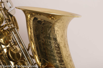 King Super 20 Alto Saxophone Original Lacquer Fresh Overhaul 362420