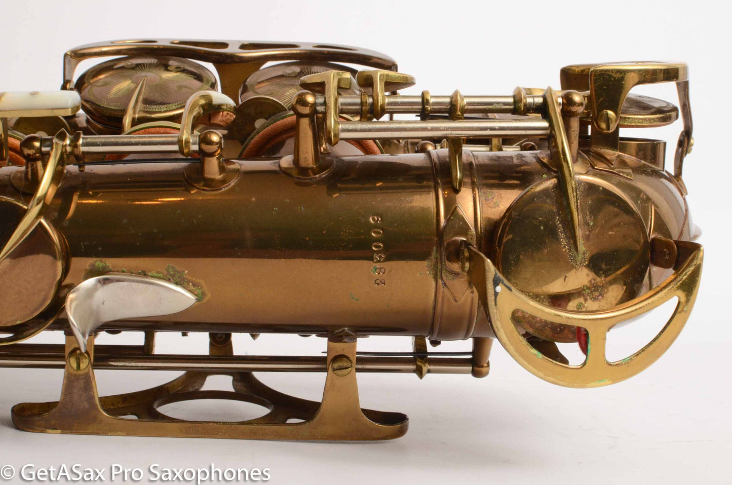 King Super 20 Alto Saxophone Original Dark Lacquer Very Good Cond 283009