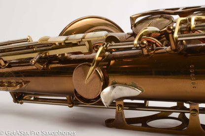 King Super 20 Alto Saxophone Original Dark Lacquer Very Good Cond 283009