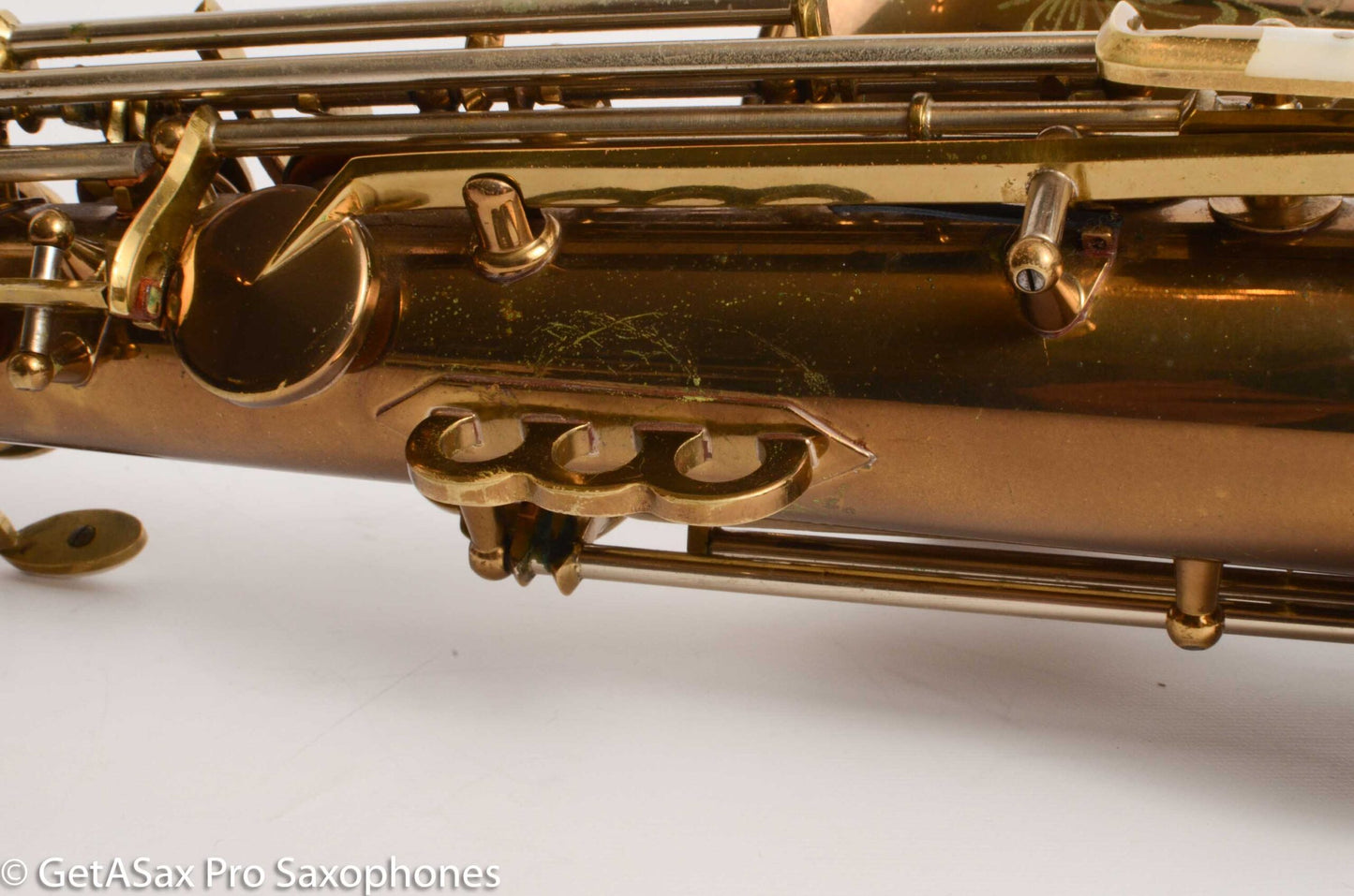 King Super 20 Alto Saxophone Original Dark Lacquer Very Good Cond 283009