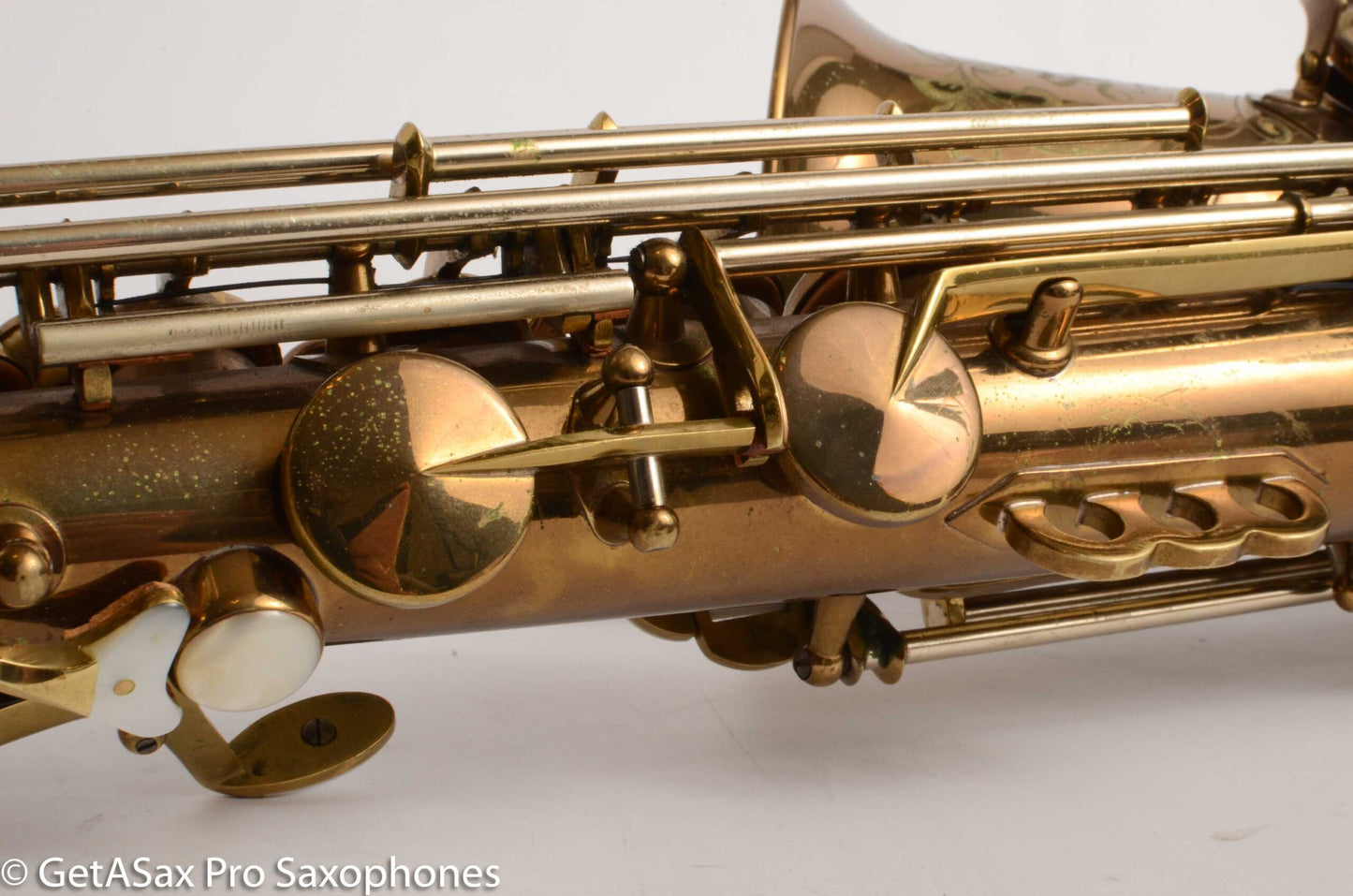 King Super 20 Alto Saxophone Original Dark Lacquer Very Good Cond 283009