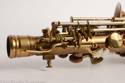 King Super 20 Alto Saxophone Original Dark Lacquer Very Good Cond 283009