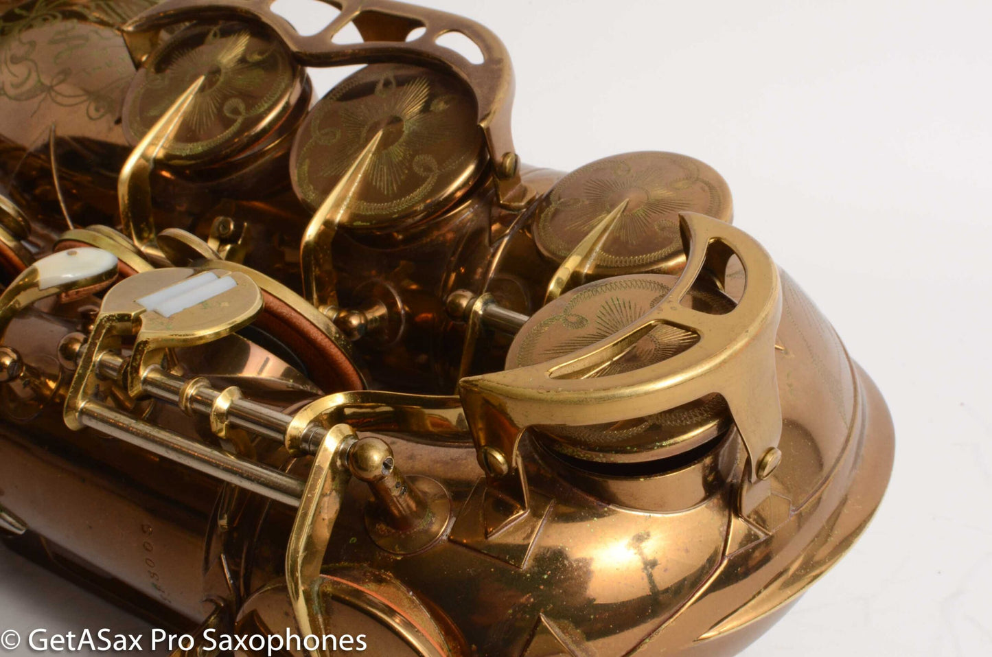 King Super 20 Alto Saxophone Original Dark Lacquer Very Good Cond 283009