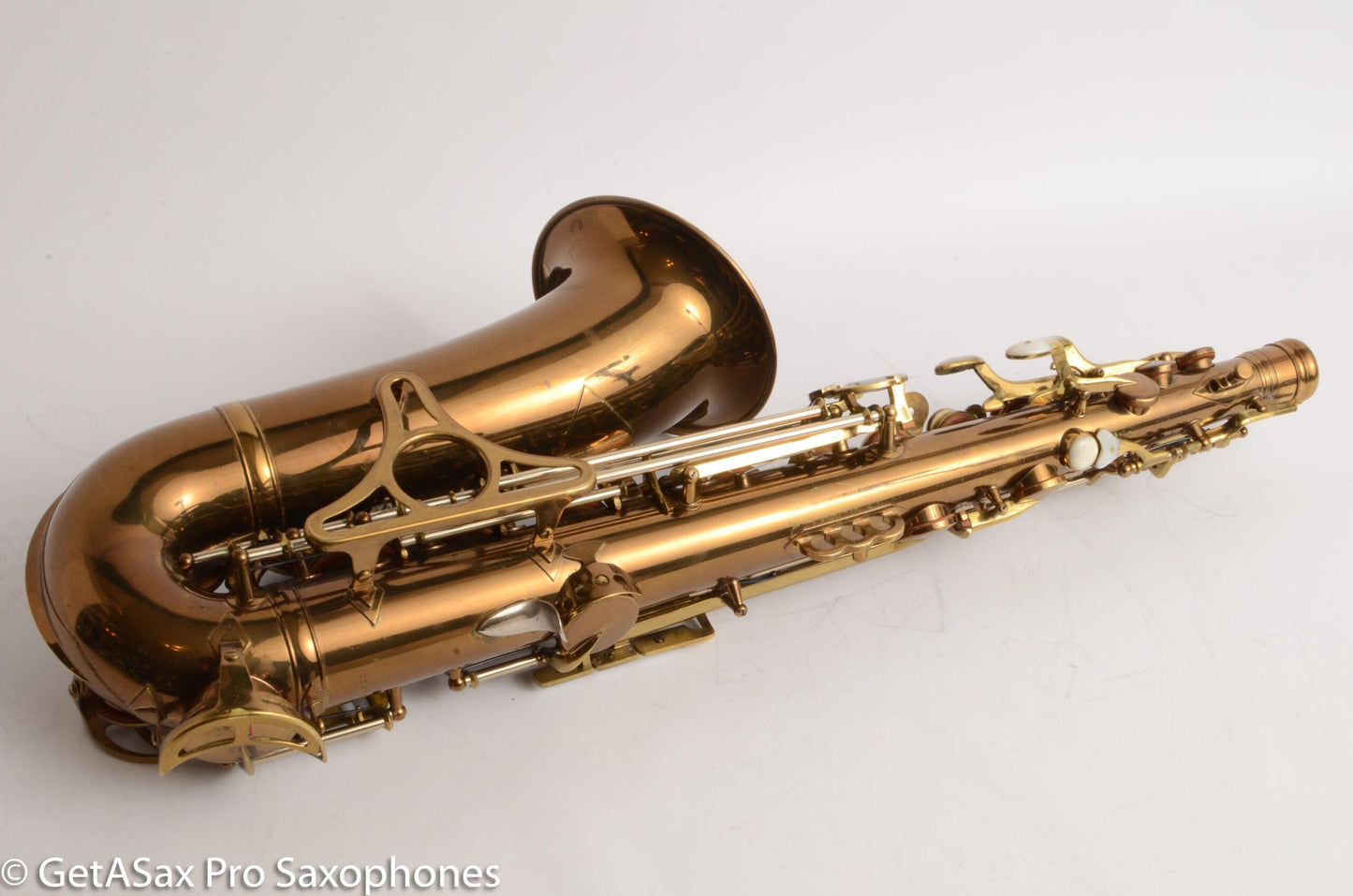 King Super 20 Alto Saxophone Original Dark Lacquer Very Good Cond 283009