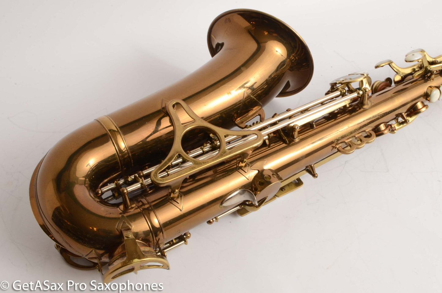 King Super 20 Alto Saxophone Original Dark Lacquer Very Good Cond 283009