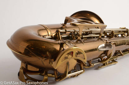 King Super 20 Alto Saxophone Original Dark Lacquer Very Good Cond 283009