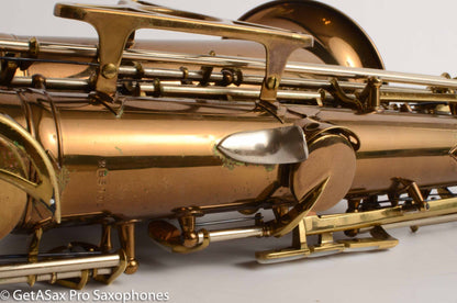 King Super 20 Alto Saxophone Original Dark Lacquer Very Good Cond 283009