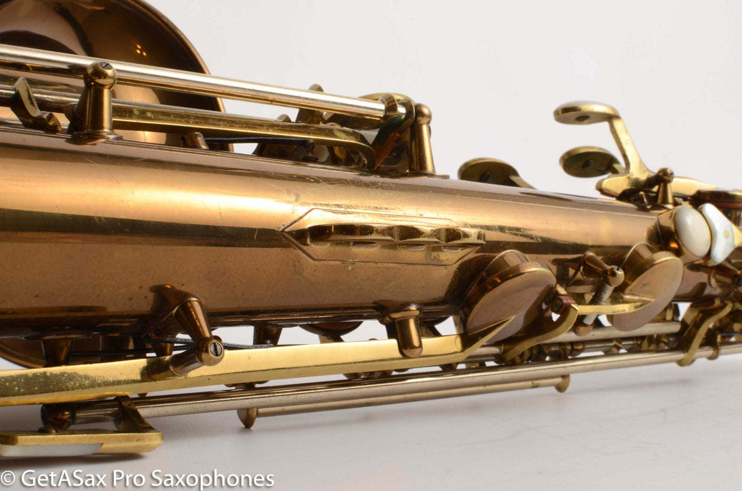 King Super 20 Alto Saxophone Original Dark Lacquer Very Good Cond 283009