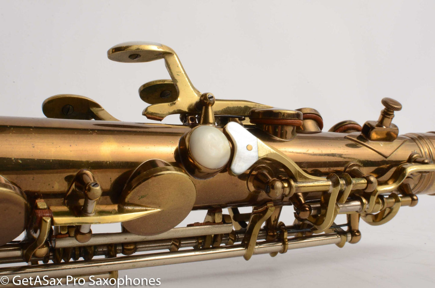 King Super 20 Alto Saxophone Original Dark Lacquer Very Good Cond 283009