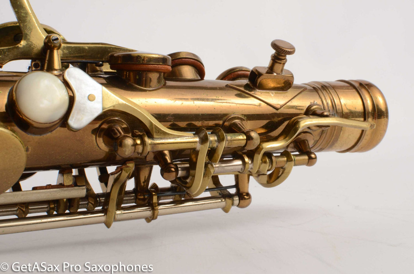 King Super 20 Alto Saxophone Original Dark Lacquer Very Good Cond 283009