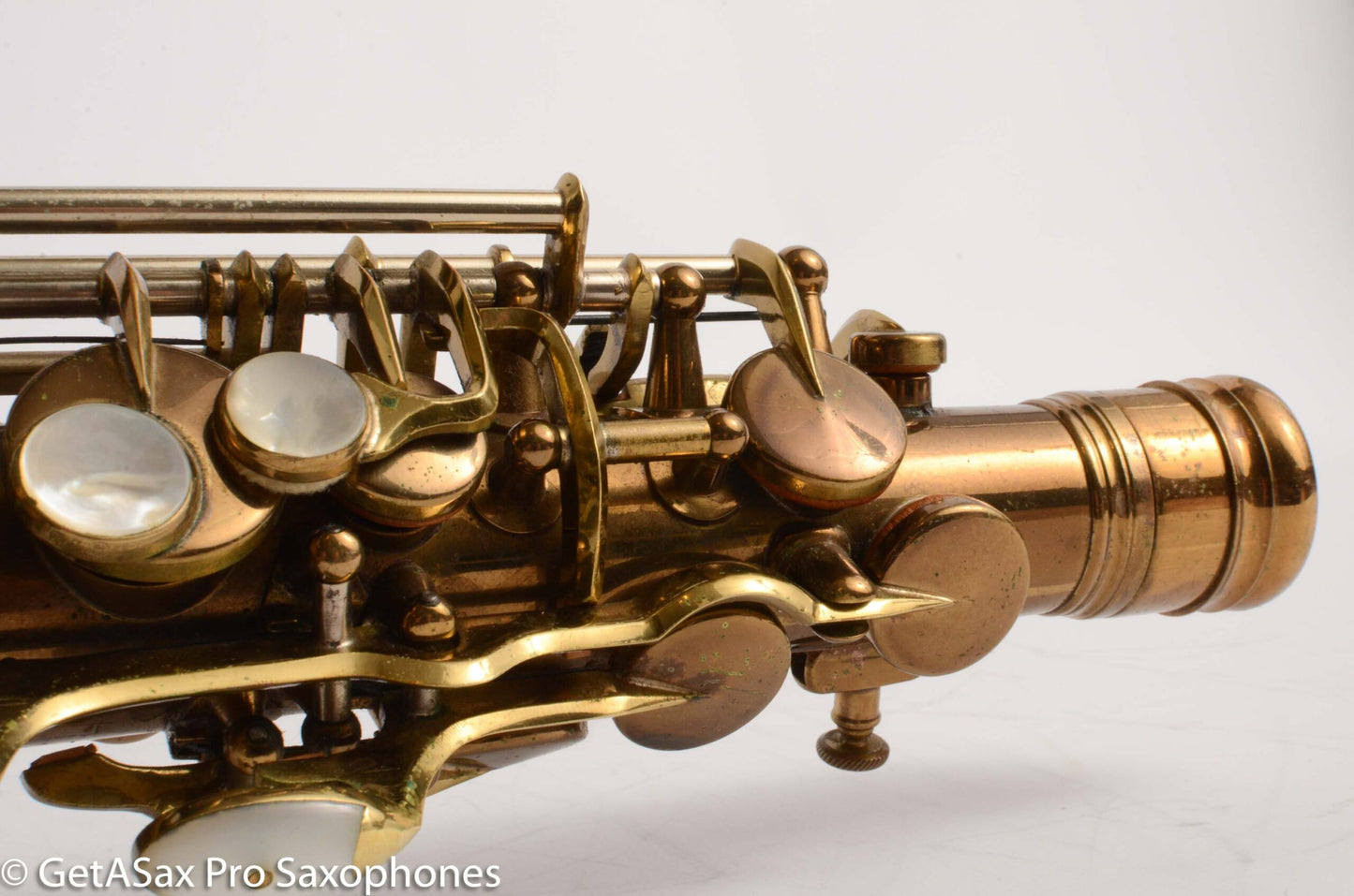 King Super 20 Alto Saxophone Original Dark Lacquer Very Good Cond 283009