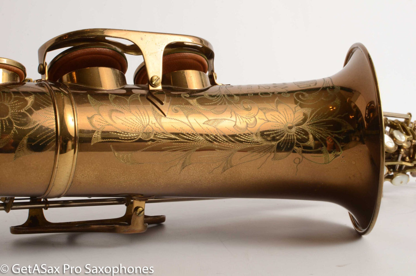 King Super 20 Alto Saxophone Original Dark Lacquer Very Good Cond 283009