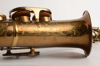 King Super 20 Alto Saxophone Original Dark Lacquer Very Good Cond 283009