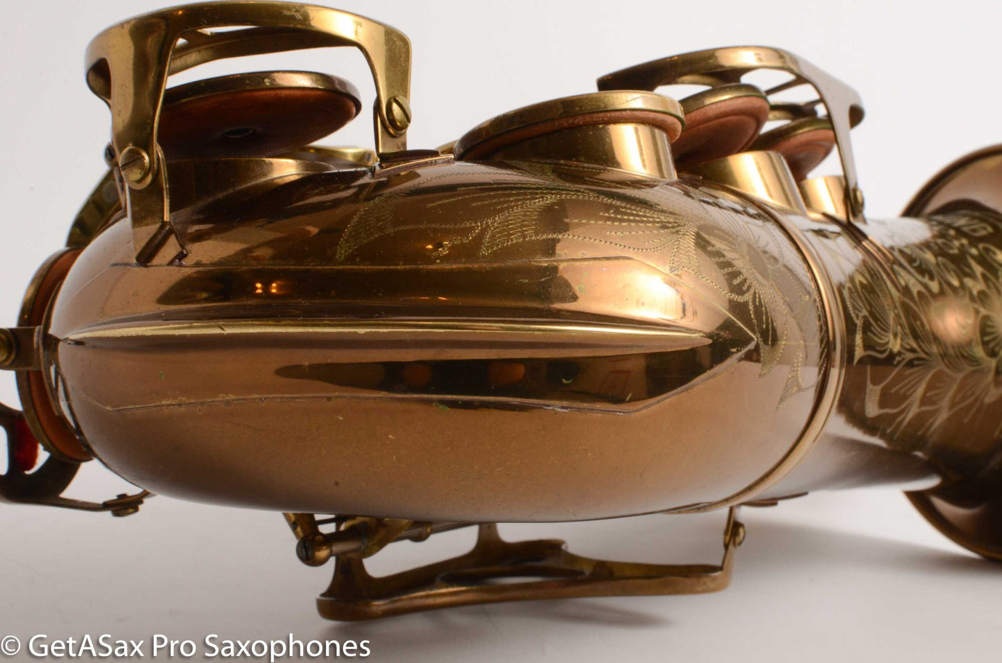 King Super 20 Alto Saxophone Original Dark Lacquer Very Good Cond 283009