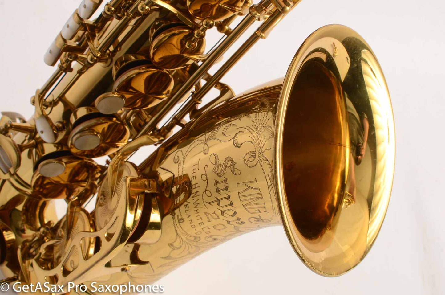 King Super 20 Alto Saxophone Full Pearls Series II Fresh Matt Stohrer Overhaul One of the Best Altos Ever 308951