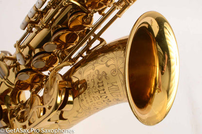 King Super 20 Alto Saxophone Full Pearls Series II Fresh Matt Stohrer Overhaul One of the Best Altos Ever 308951