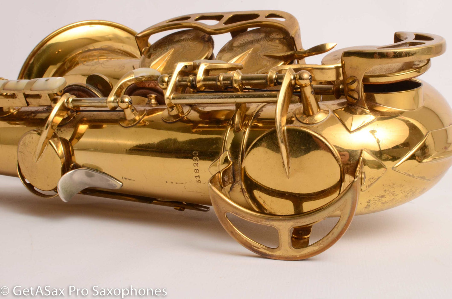 King Super 20 Alto Series II Full Pearls Original Lacquer Old Pads 318290