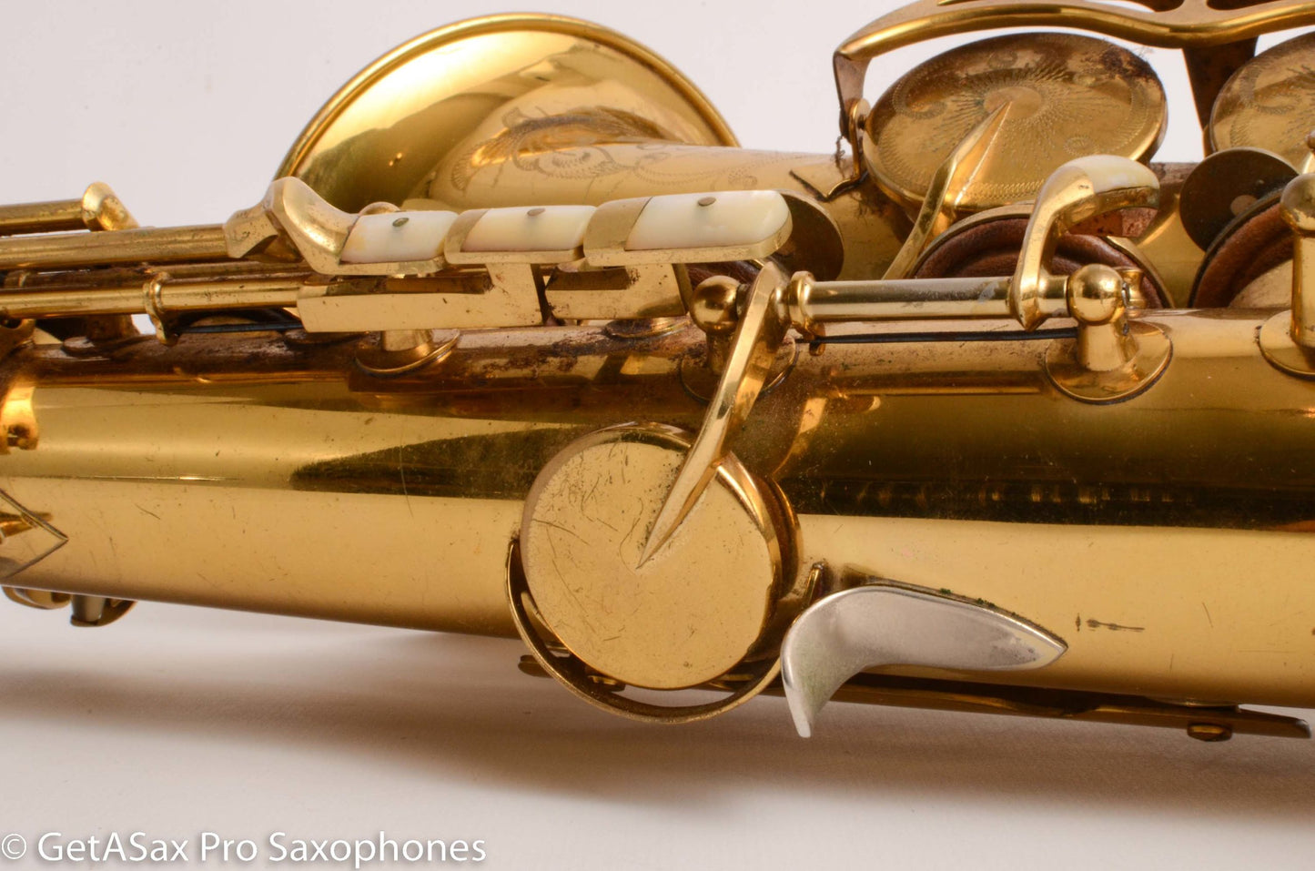 King Super 20 Alto Series II Full Pearls Original Lacquer Old Pads 318290