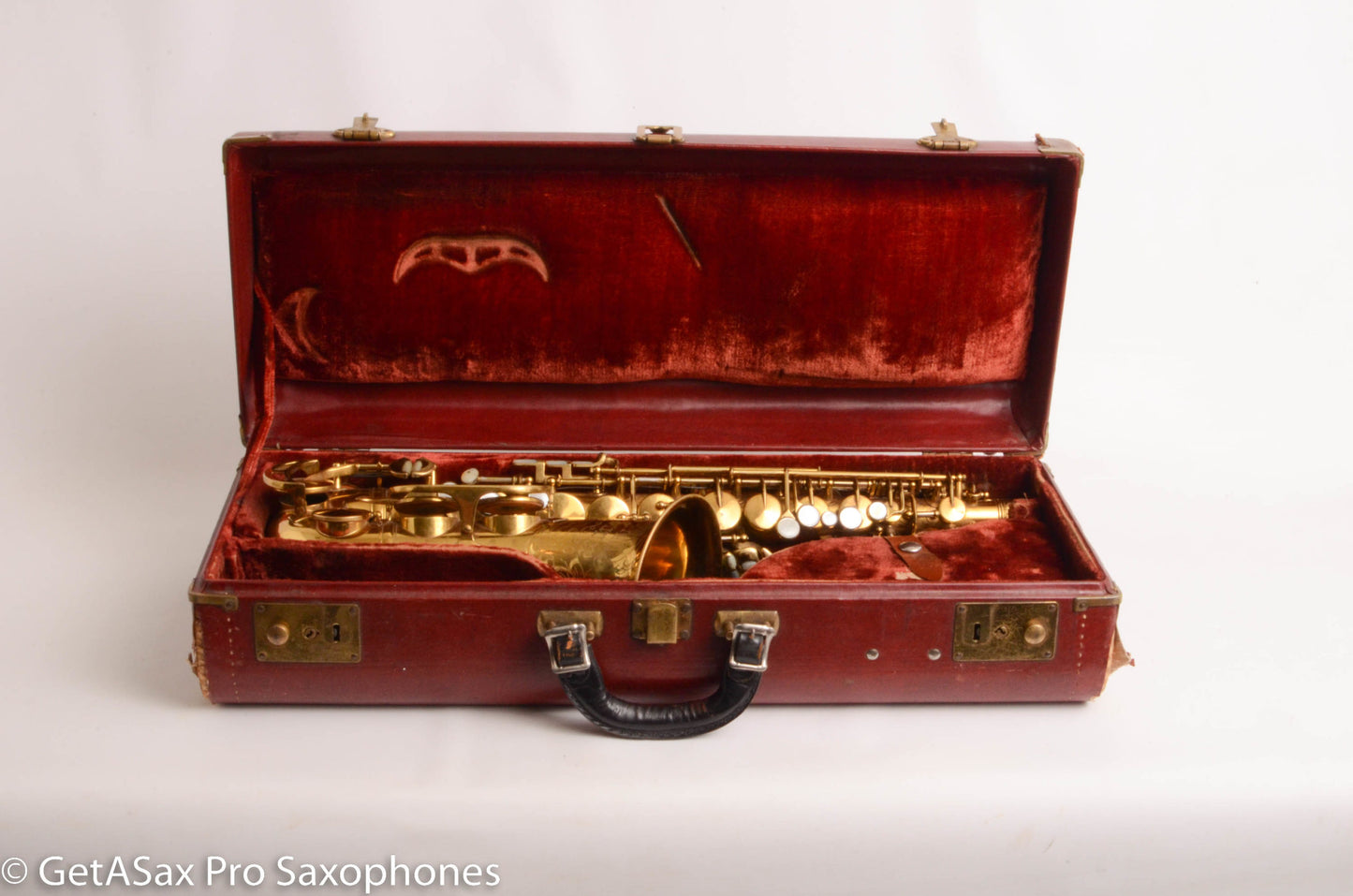 King Super 20 Alto Series II Full Pearls Original Lacquer Old Pads 318290