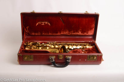 King Super 20 Alto Series II Full Pearls Original Lacquer Old Pads 318290