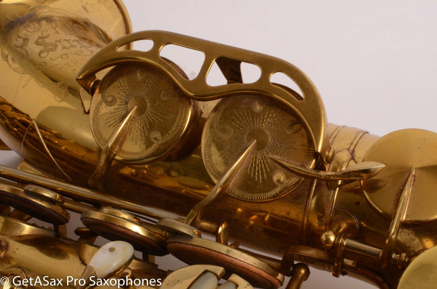 King Super 20 Alto Series II Full Pearls Original Lacquer Old Pads 318290