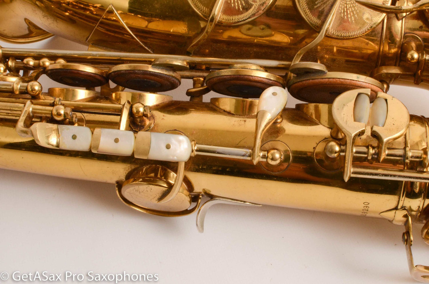 King Super 20 Alto Series II Full Pearls Original Lacquer Old Pads 318290