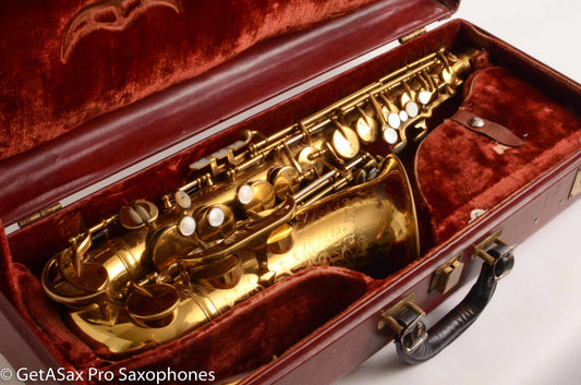 King Super 20 Alto Series II Full Pearls Original Lacquer Old Pads 318290